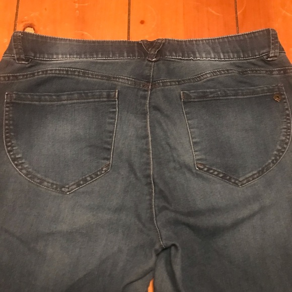 Democracy jeans size 14 dark blue - Picture 3 of 10